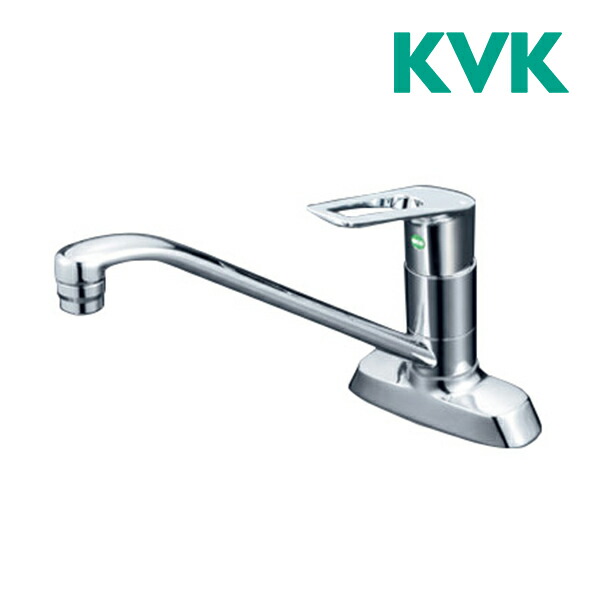 《店卸し資産あり》◆15時迄さし出し聞き入れる！KVK 水栓金具【KM5081TEC】流し台用シングル生き肝式雑ぜ合わせる栓（e生き肝）