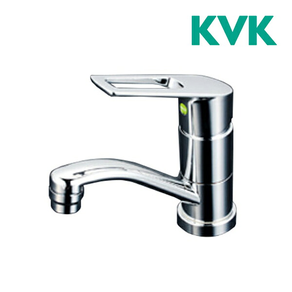 《店卸し資産あり》◆15時迄さし出し聞き入れる！KVK 水栓金具【KM7011TEC】洗面用シングル生き肝式練り合わせる栓(e生き肝)