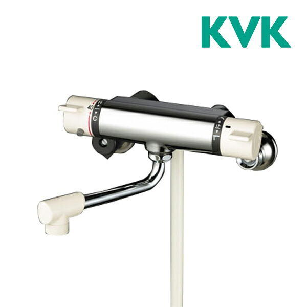 《店卸し資産あり》◆15時迄さし出し聞き入れる！ KVK水栓金具【KF800】サーモスタット式シャワー