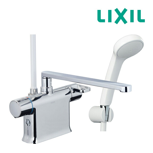 《店卸し資産あり》◆15時迄さし出し聞き入れる！INAX/LIXIL 水栓金具【BF-WM646TSG(300)】サーモスタット付シャワー二階建てバス水栓 エコフルシャワー クロマーレS