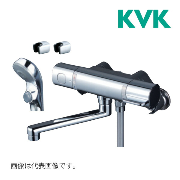《店卸し資産あり》◆15時迄さし出し聞き入れる！KVK 水栓金具【FTB100KPFT】風呂場用水栓 サーモスタット式シャワー