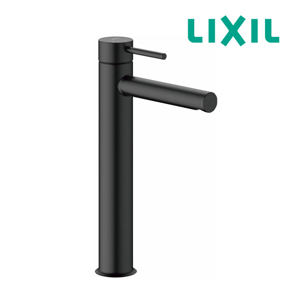 《店卸し資産あり》◆15時迄さし出し差しゆるす！INAX/LIXIL 水栓金具【LF-YE340SYHC/SAB】シングル生き胆組みあわせる水栓(水抜き栓なし) ベッセル用ロング印字機 e今めかしい(エコ手持ち部分) 黒いこと