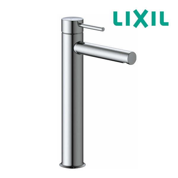 《在庫あり》◆15時迄出荷OK！INAX/LIXIL 水栓金具【LF-YE340SYHC】シングルレバー混合水栓(排水栓なし) ベッセル用ロングタイプ eモダン(エコハンドル)｜クローバー資材館
