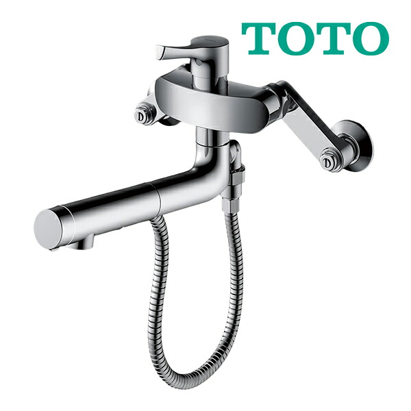 《店卸し資産あり》◆15時迄さし出し聞き届ける！∞TOTO 水栓金具【TKS05314J】壁付シングル練りあわせる水栓(ハンドシャワータイプ) (旧品番 TKGG36E)