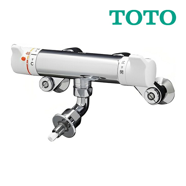 《店卸し資産あり》◆15時迄さし出し聞き届ける！TOTO 水栓金具【TW40S】ピタットくん 洗い濯ぎ機用壁付サーモスタット水栓 (旧品番TW40R)