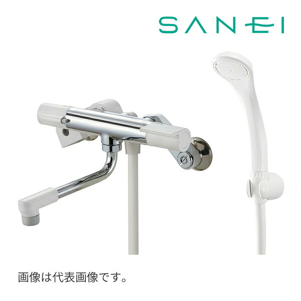 《店卸し資産あり》◆15時迄さし出し聞き入れる！∠三栄水栓/SANEI 水栓金具【SK1811】サーモシャワー雑ぜ合わせる栓