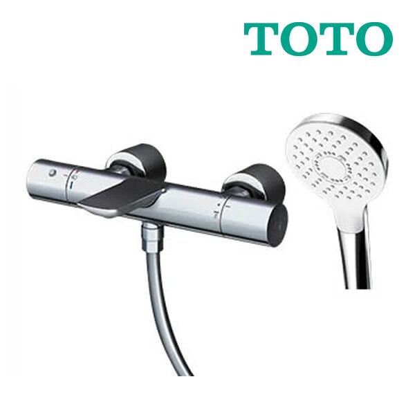 ☆QUOカード500円付☆《在庫あり》◆15時迄出荷OK！&infin;TOTO 浴室用水栓金具【TBV01S07JA】(TBV01405JA+TBW01006JA) グローバル水栓 壁付サーモスタット混合水栓 コンフォートウェーブ めっき (旧品番 TBV01S07J)｜クローバー資材館 35,347円