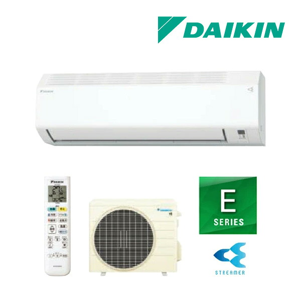 《在庫あり》◆15時迄出荷OK！ダイキン ルームエアコン【S286ATES W】ホワイト 2026年 Eシリーズ 室内電源タイプ 単相100V 10畳程度 (旧品番 S285ATES W)