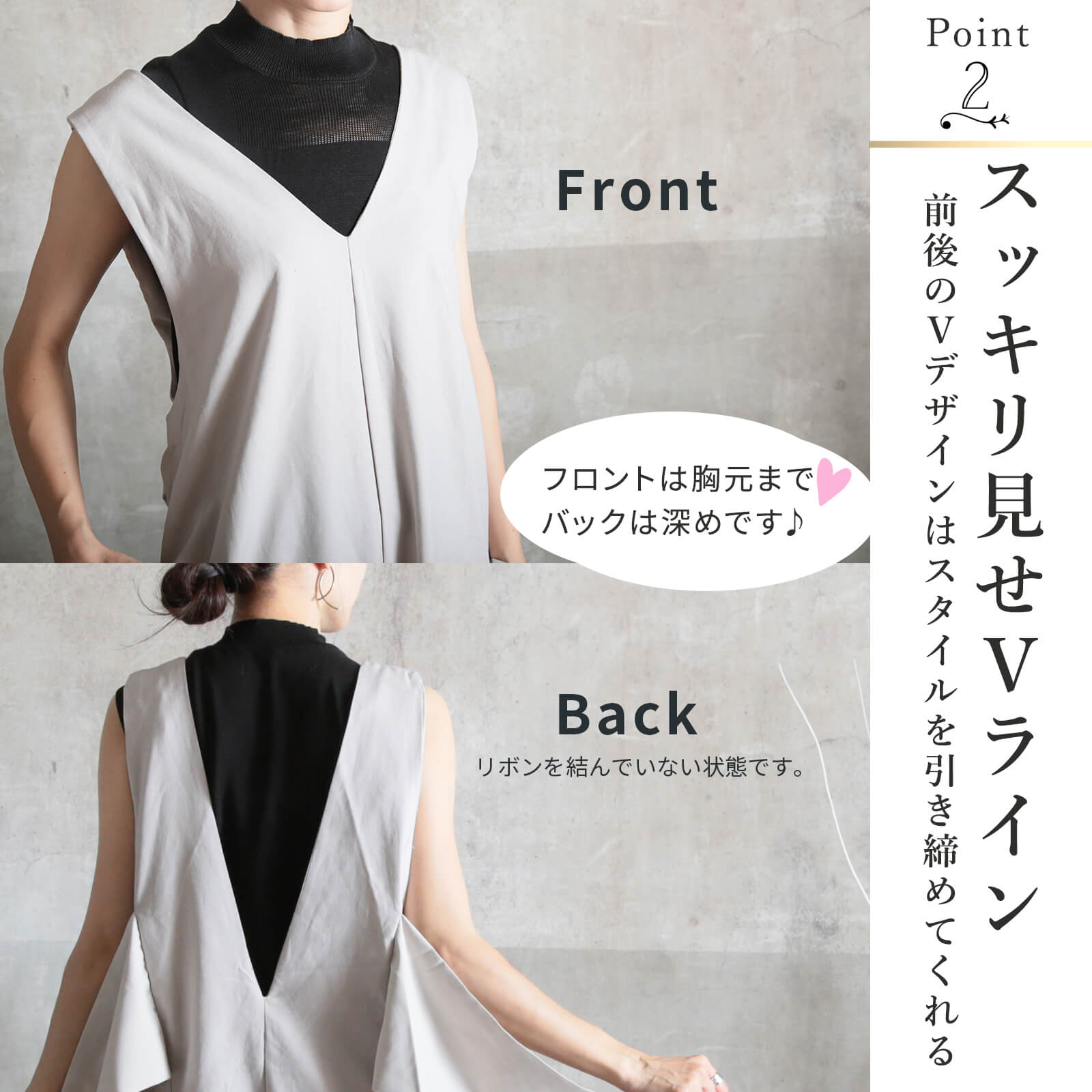 サロペット パンツ サロペ チュニック ワンピース オールインワン バックリボン レディース オーバーオール Vネック