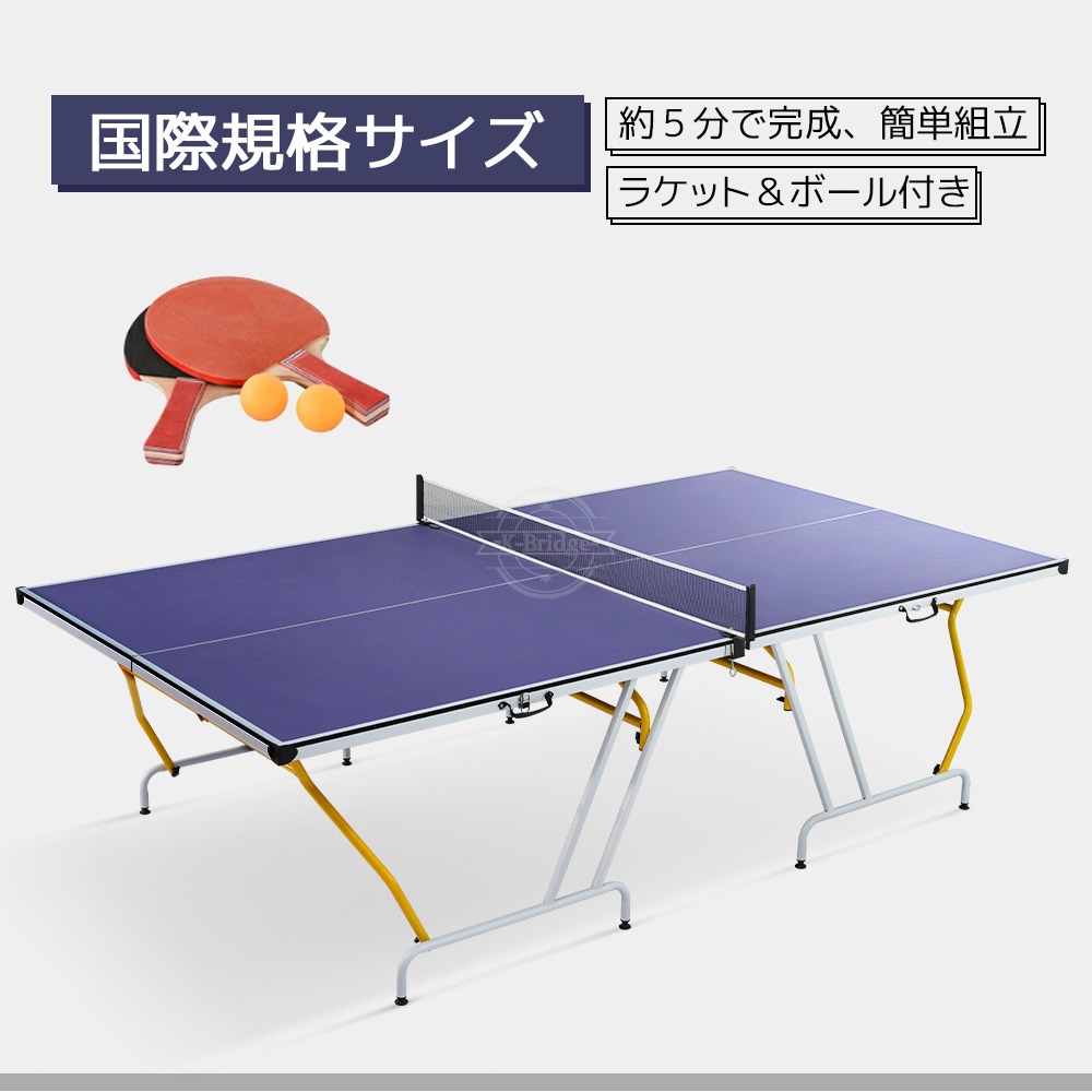 ピンポン台 インターナショナル判定基準大きさ セパレート式 飾り気の無い精神的な統合 専用サイバー空間付 櫂付 卓球球付 折りたたみ 納めるでき 独立独行練