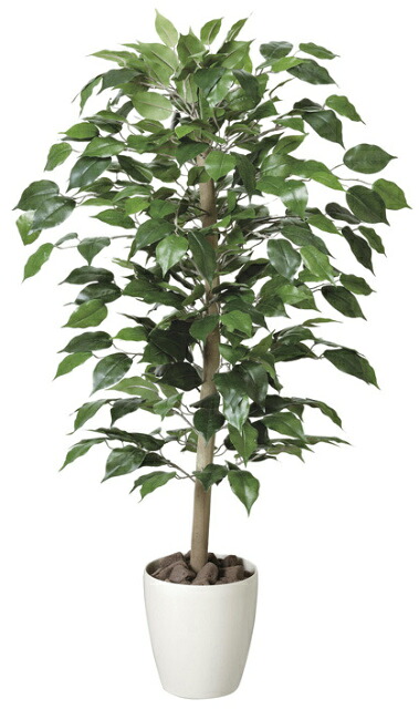 《アートグリーン》《人工観葉植物》光触媒 光の楽園 ベンジャミン1.0|クローバープレイン