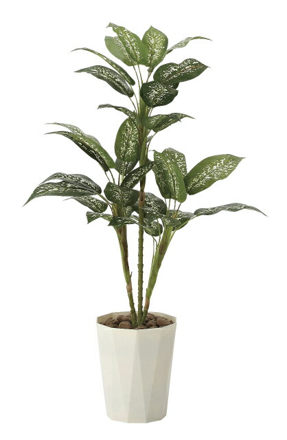 豪華 アートグリーン 人工観葉植物 光触媒 光の楽園 ディフェンバキア ９０ 好評 Dmmcomex Com Br