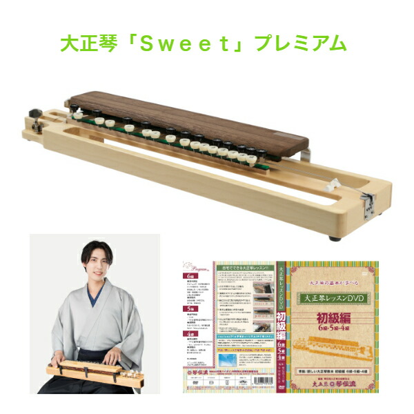 ミニお琴　和楽器☆ 　3/18まで500円引き☆ ミニ琴「極」3個セット 【送料無料】