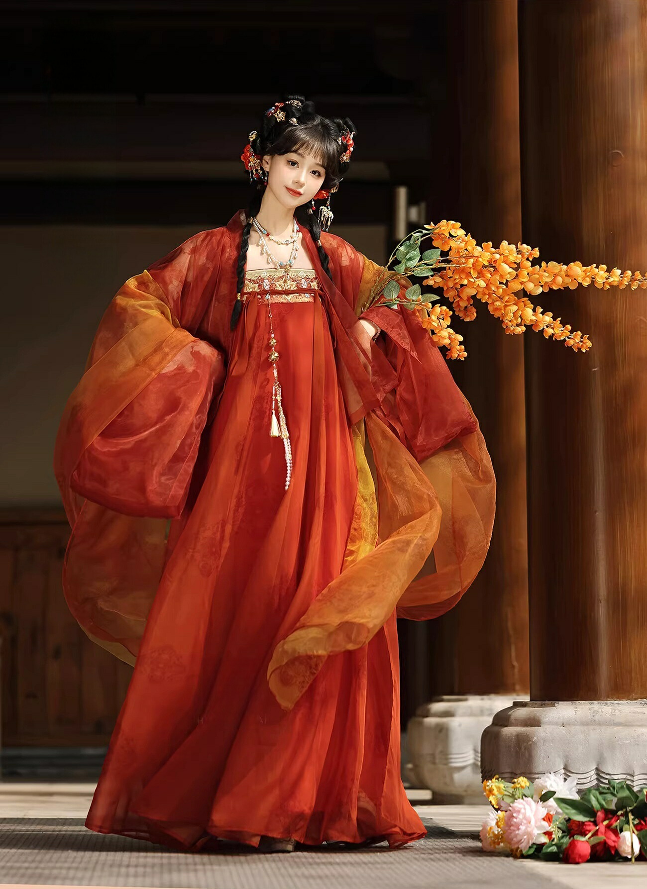 漢服 中国古風 中華服 唐装漢服 漢服仙女 チャイナ服 古風 チャイナドレス コスプレ衣装 仮装 学園祭 中国古代衣装 女性 唐装 舞台衣装 コスチューム一式 写真撮影 伝統模様