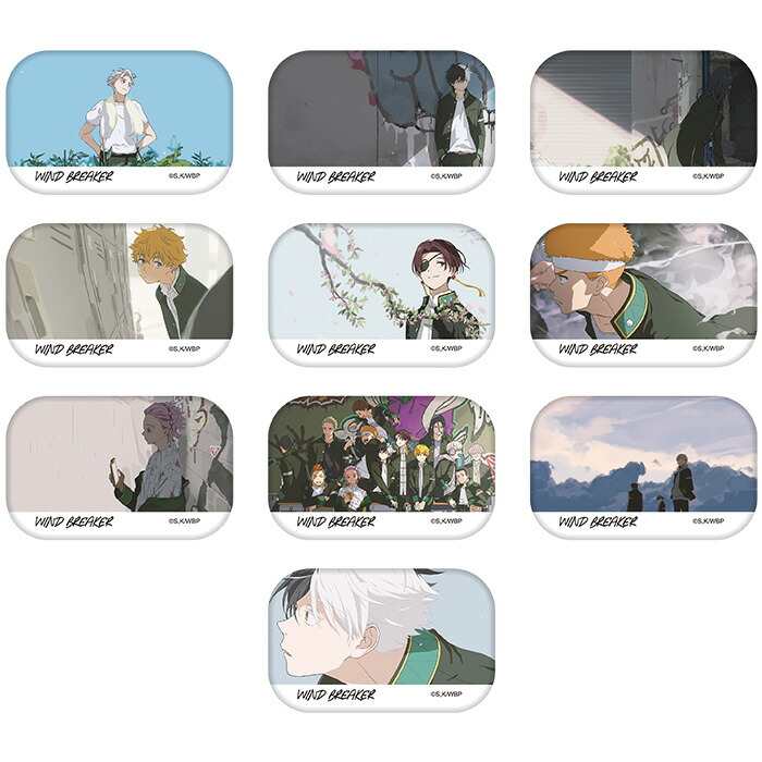 WIND BREAKER 桜 蘇枋 楡井 杉下 柊 兎耳山 柘浦 十亀 缶バッジ 楽天市場】TVアニメ『 WIND BREAKER 』 ぷちふれ トレーディング