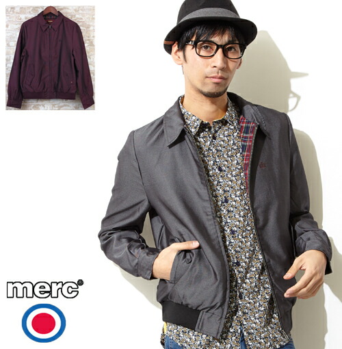 メルクロンドン Merc London ハリントンジャケット トニック スイングトップ ブルゾン メンズ ギフト トラッド|CLOZEST モッズメンズレディース