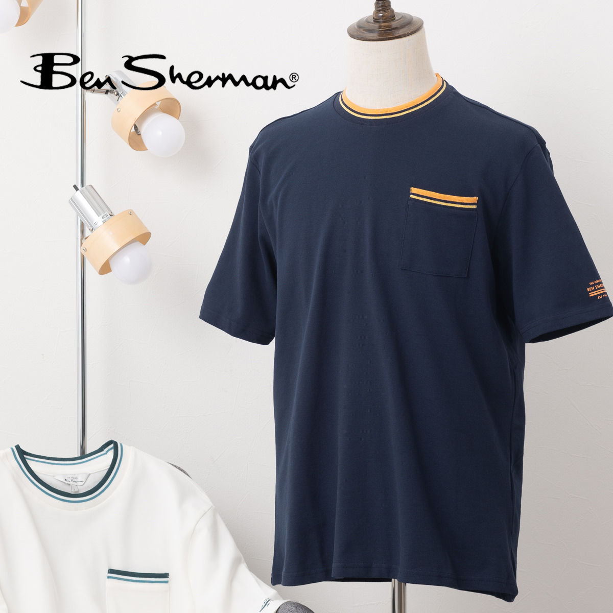 楽天市場】Ben Sherman ベンシャーマン 半袖ポロシャツ ハウスカラー 