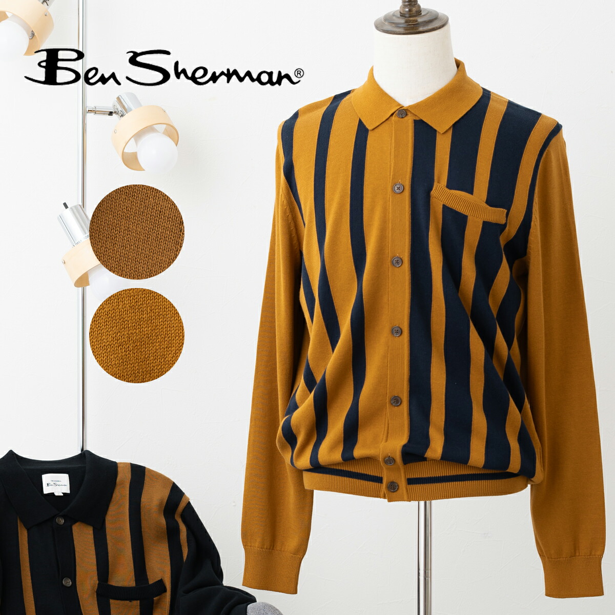 楽天市場】フレッドペリー ティップライン Vネックセーター V