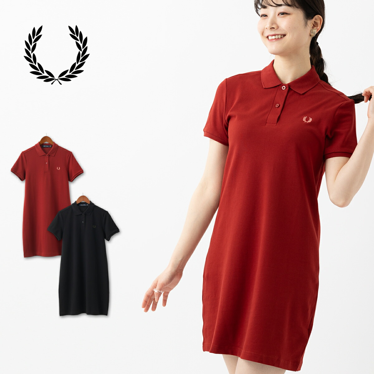 ☆美品☆FRED PERRY ポロワンピース！ゴルフ用 ☆美品☆FRED PERRY ポロワンピース！ゴルフ用 FRED PERRY】Twin