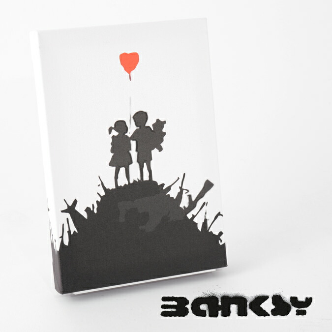 楽天市場】SALE セール BANKSY CANVAS ART キッズ ガン キャンバス