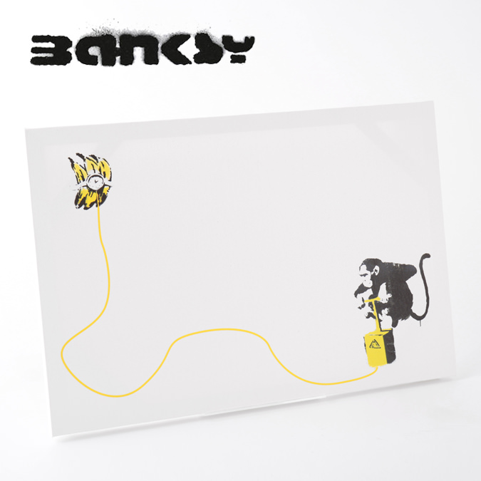 楽天市場 Banksy Canvas Art キャンバスアートファブリックパネル Flower Thrower Chucker 60cm 40cm バンクシー フラワー スロワー 送料無料 ギフト Clozest モッズメンズレディース