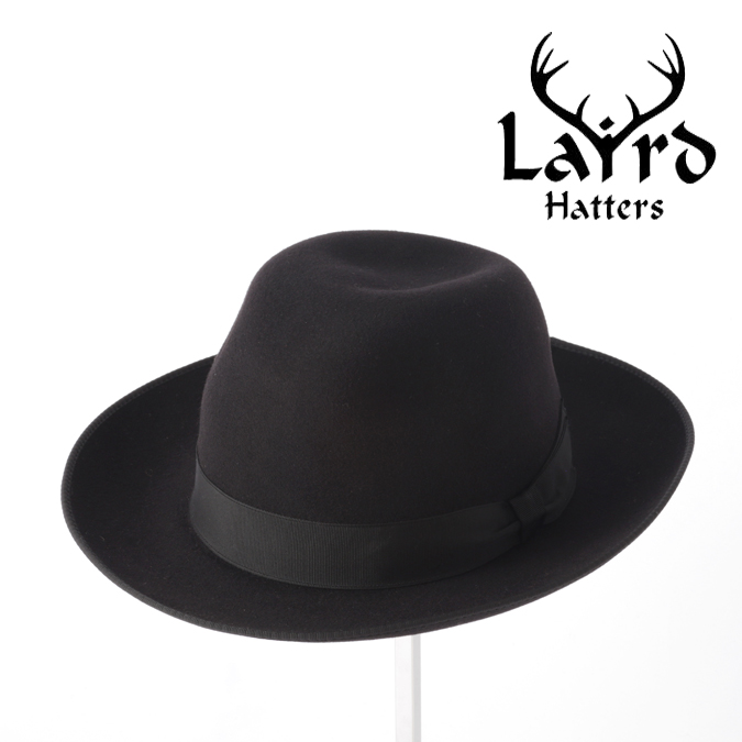 【楽天市場】Laird Hatters メンズ フェドラハット ラビットウール