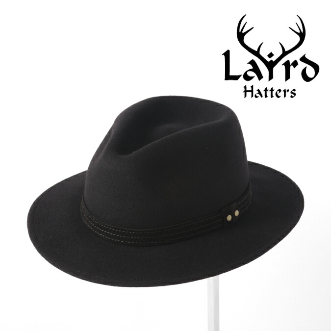 最新人気 セール Sale Laird Hatters メンズ フェドラハット 英国製 ウールハット フェルトハット レアードハッター ss Hunter Fedora 帽子 イギリス製 ブラック レディース モッズファッション 紳士 ホワイトデー トラッド 100 の保証 Hughsroomlive Com