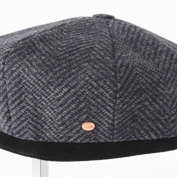 52 Off セール Sale Laird Hatters メンズ キャスケット 英国製 ハンチング ウール ツイード ハンチング帽 レアードハッター s Brooklyn Caps Herringbone ブルックリン 帽子 イギリス製 ネイビーグレー レディース モッズファッション 紳士 ギフト ホワイトデー