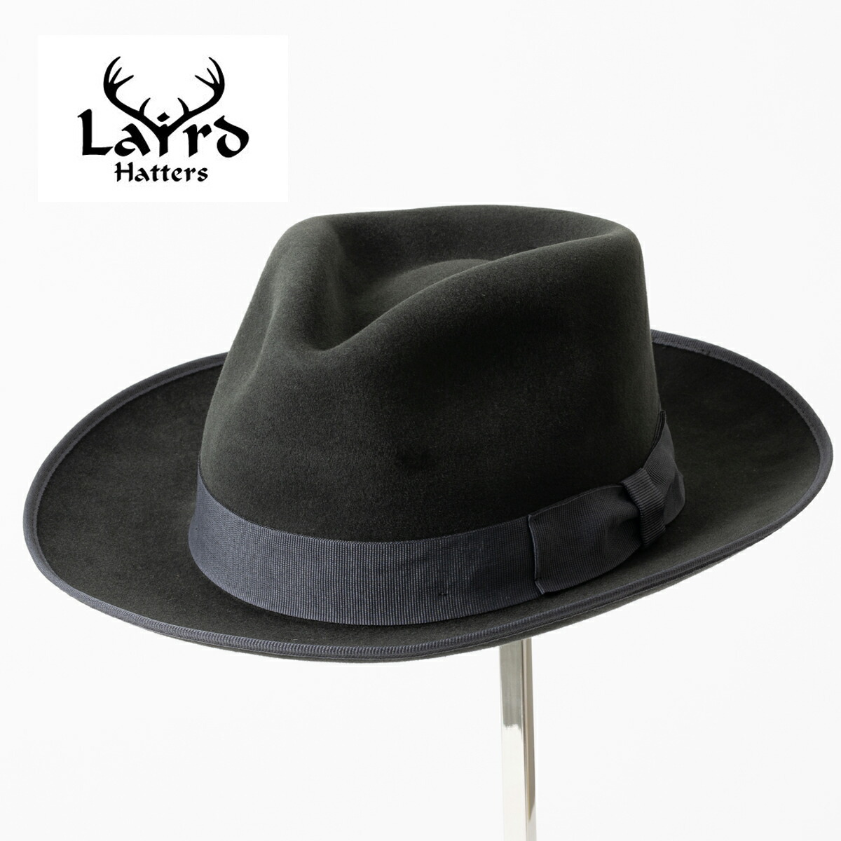 楽天市場】Laird Hatters メンズ フェドラハット 英国製 ウールハット