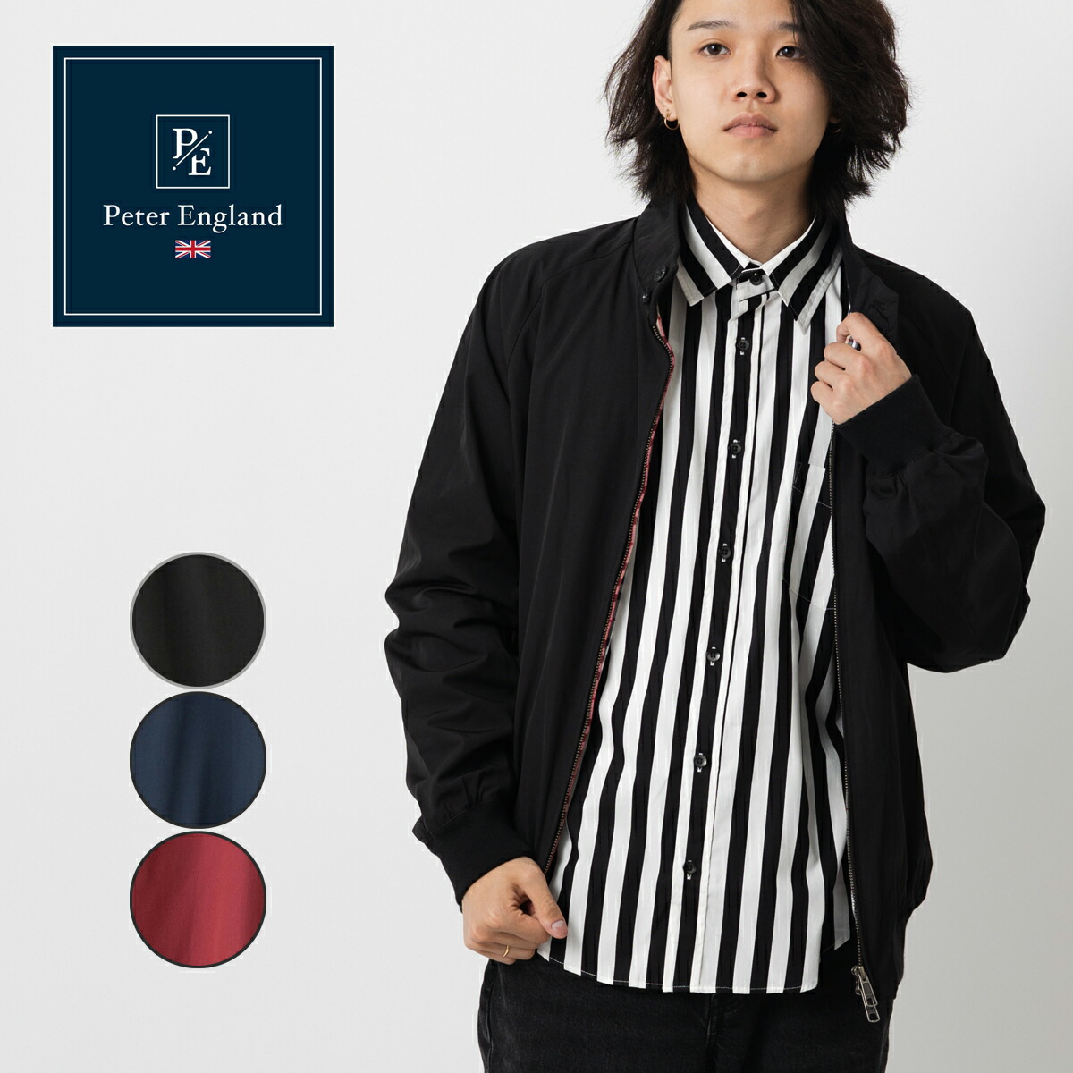 楽天市場】ベンシャーマン Ben Sherman ハリントンジャケット