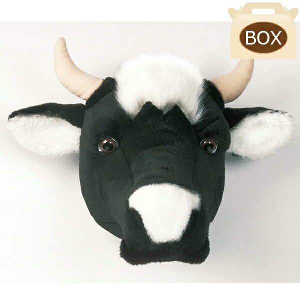 最も完璧な ぬいぐるみ 35 ウシ アニマルヘッド Wild Soft ワイルドアンドソフト 専用ボックス付き Head Animal Bibib Co ビビブアンドコー Www Dgb Gov Bf