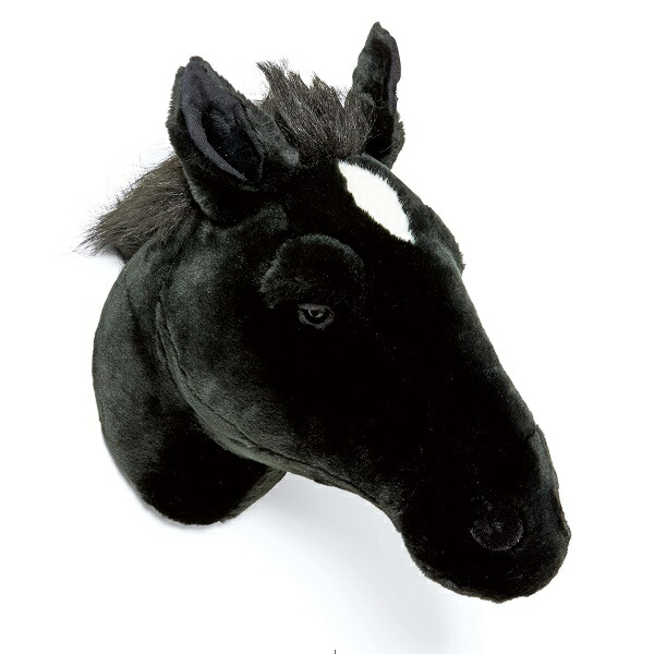 贈る結婚祝い ぬいぐるみ ブラック ホース アニマルヘッド Wild Soft ワイルドアンドソフト 59 Head Animal Bibib Co ビビブアンドコー Www Dgb Gov Bf