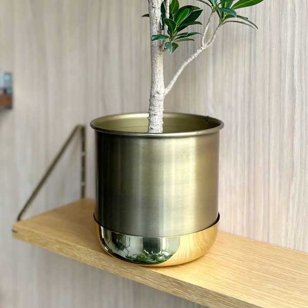 楽天市場】SPINNING POT 120 / 160 BRASS 真鍮製 ガーデン 雑貨 シック