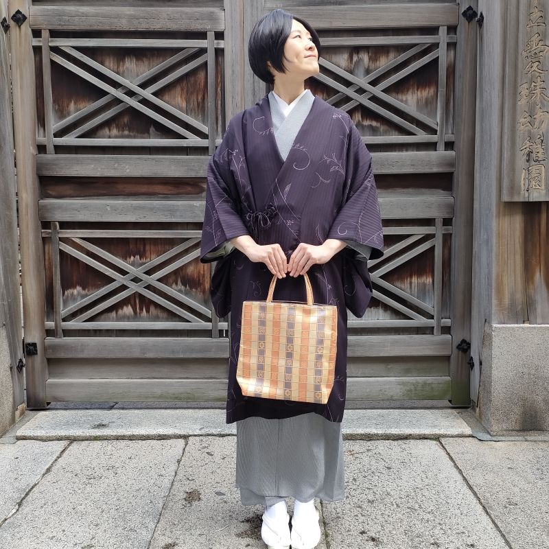 紋紗の羽織・道中着