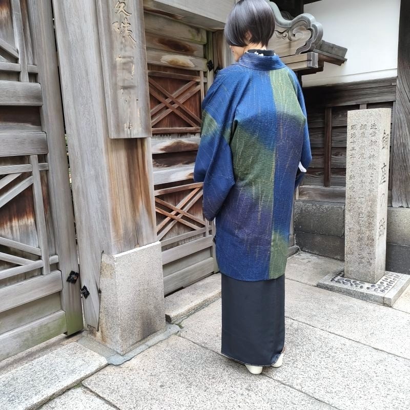 紋紗の羽織・道中着