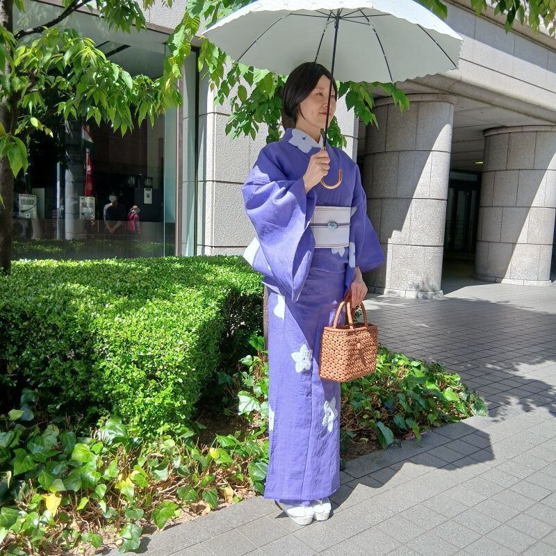 紋紗の羽織・道中着