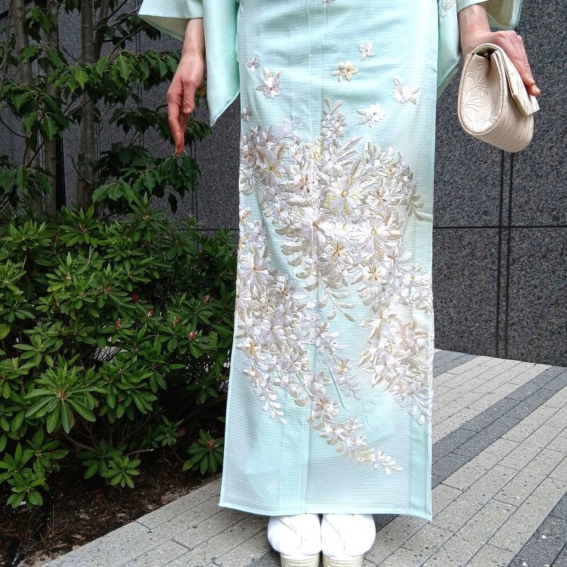紋紗の羽織・道中着