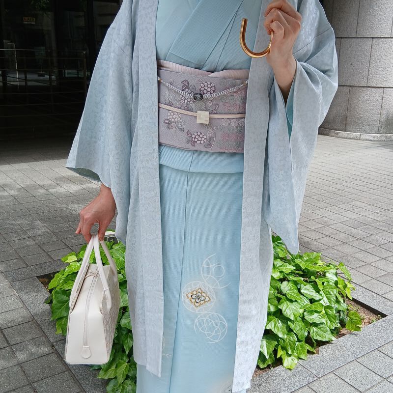 紋紗の羽織・道中着