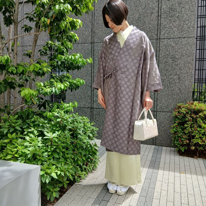 紋紗の羽織・道中着