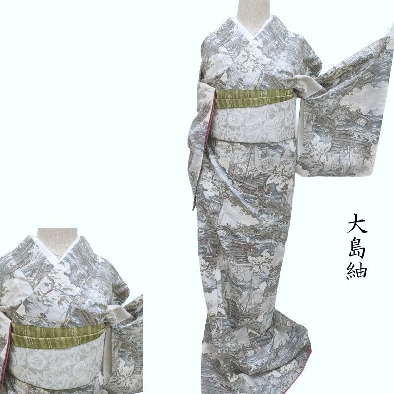 紋紗の羽織・道中着