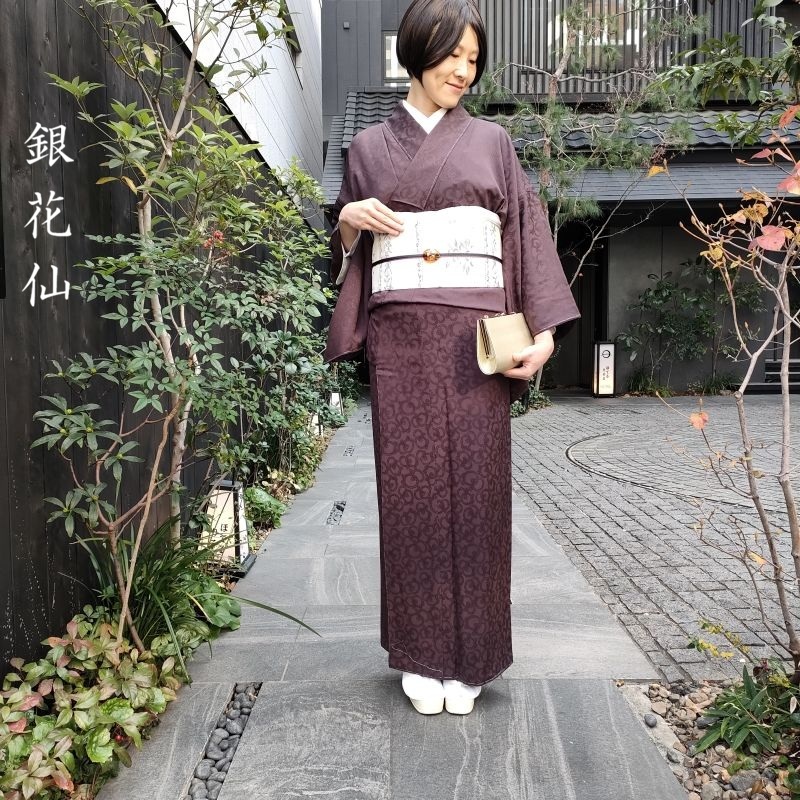 紋紗の羽織・道中着