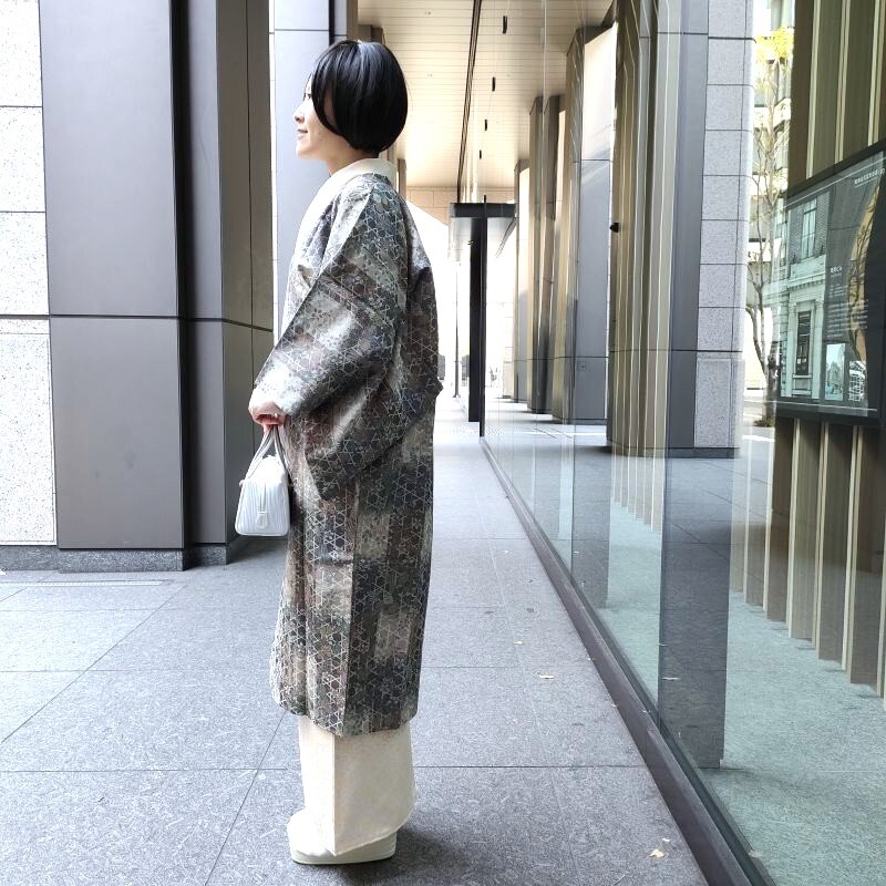 紋紗の羽織・道中着