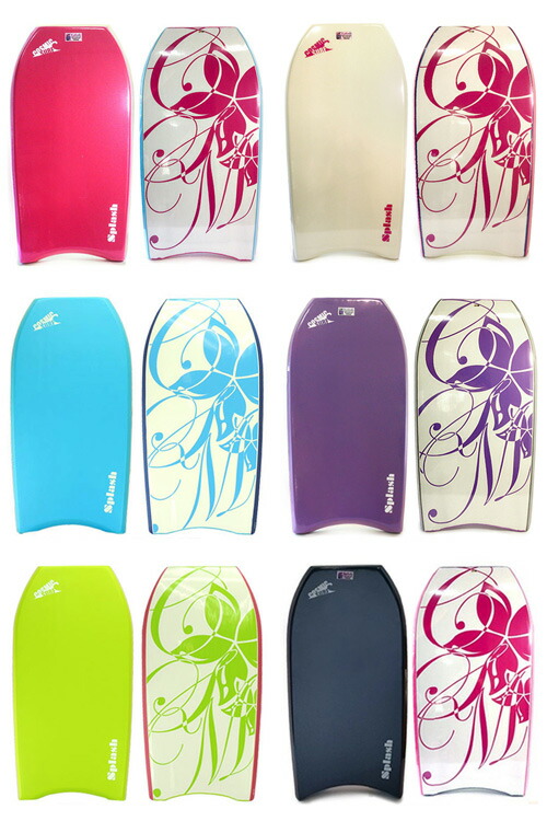 COSMIC SURF SPLASH BODY BOARD レディース 36in 38in