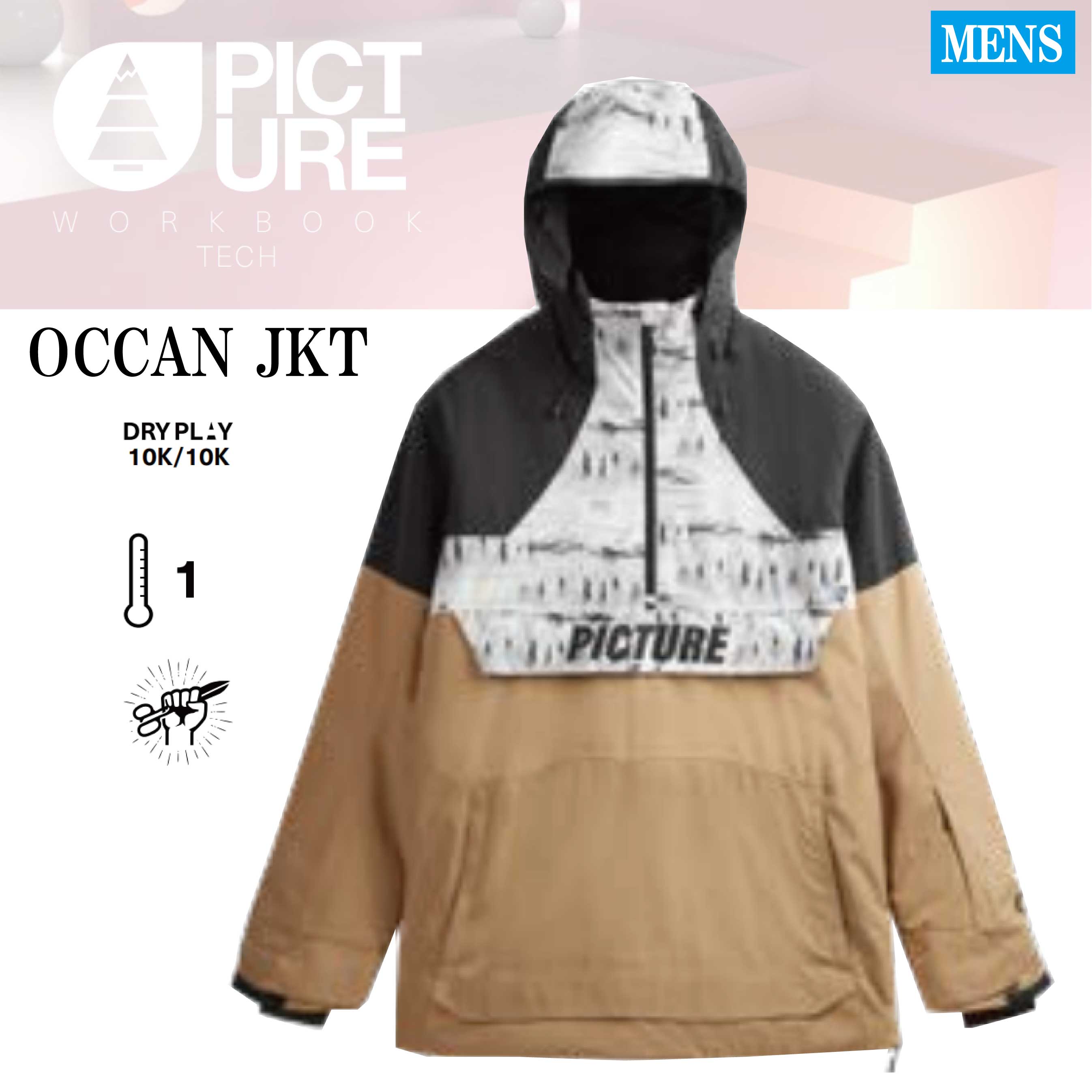 楽天市場】24-25 PICTURE ピクチャー スノーボード ウエア PARK TECH