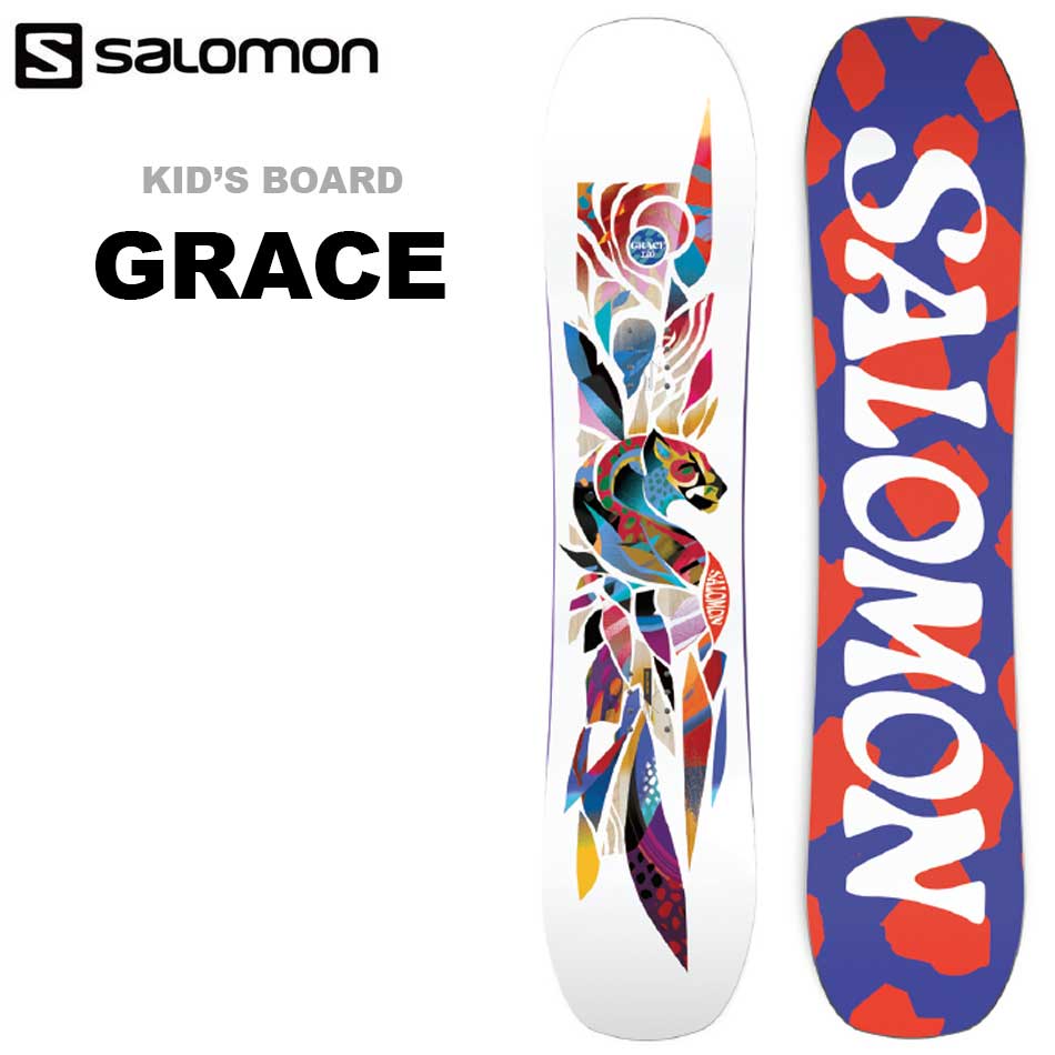 スノーボード SALOMON キッズ　100センチ子供 楽天市場】22-23 SALOMON GRACE 22-23 サロモン キッズ ジュニア 子供