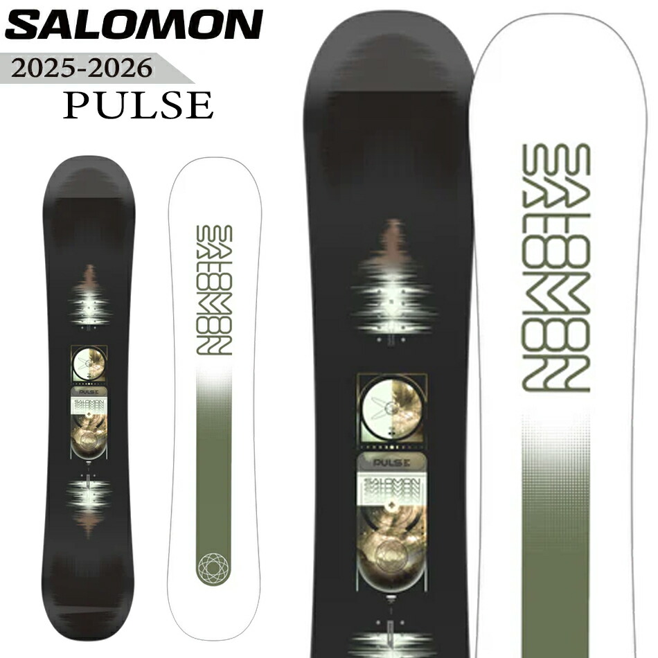 25-26 SALOMON PULSE サロモン メンズ パーク オールマウンテン スノーボード 板 2025-2026