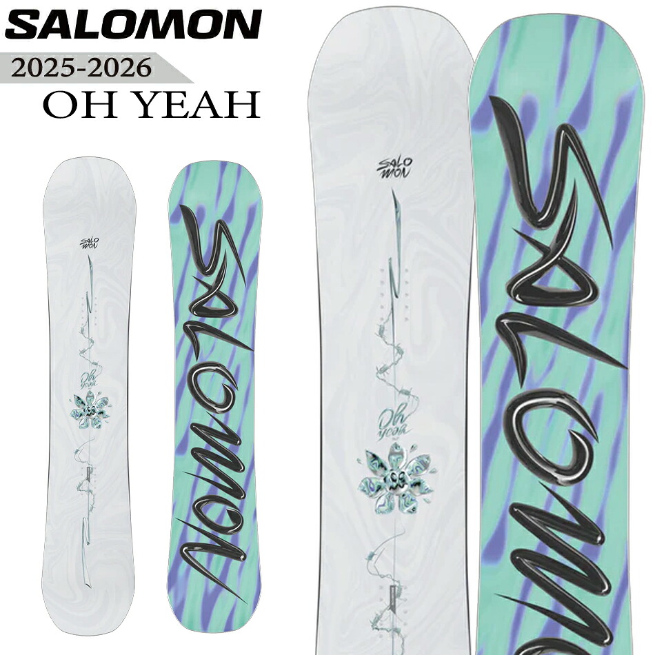25-26 SALOMON OH YEAH サロモン レディース フリースタイル スノーボード 板 2025-2026
