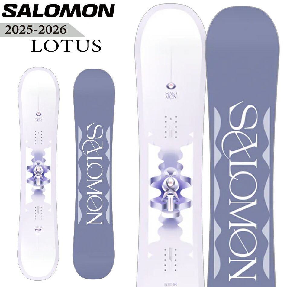 25-26 SALOMON LOTUS サロモン レディース オールマウンテン スノーボード 板 2025-2026
