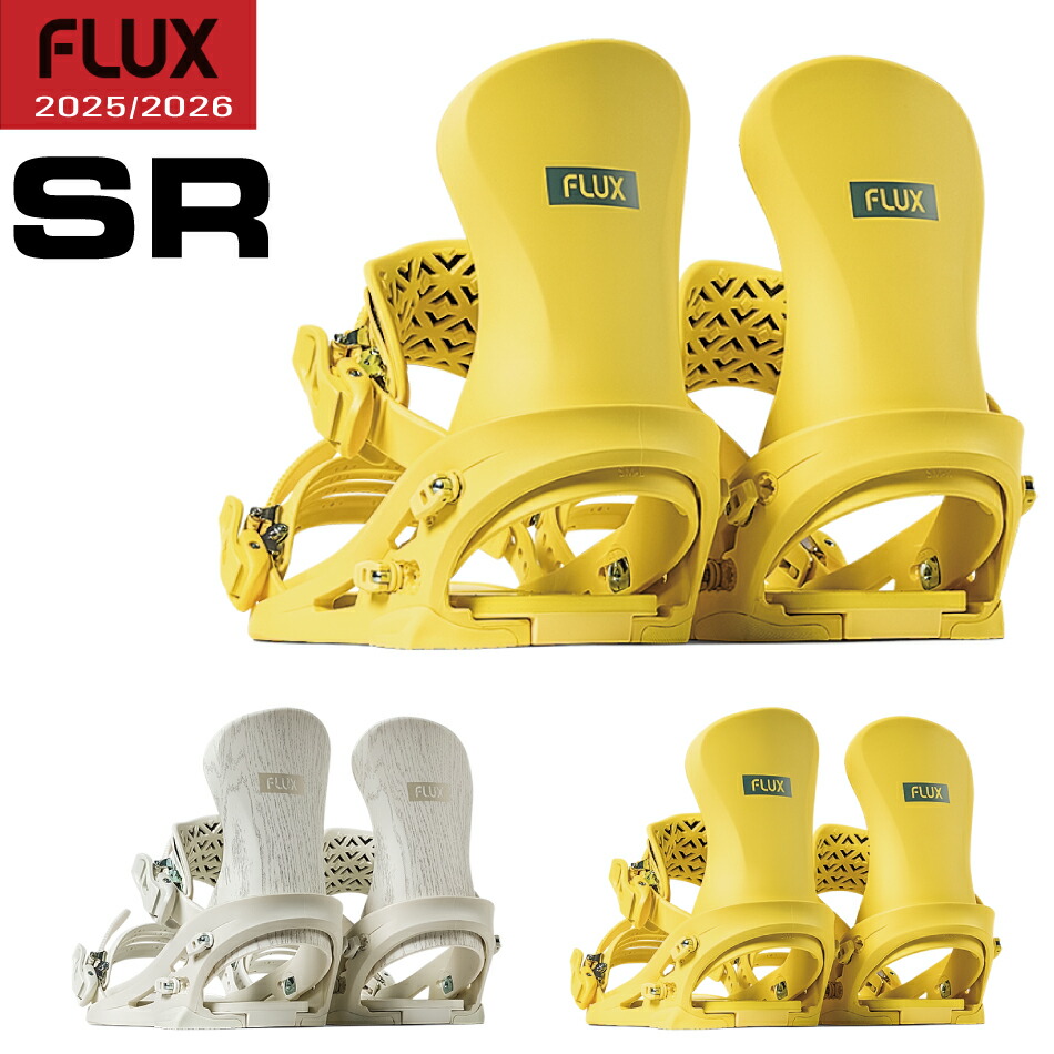 楽天市場】25-26 FLUX SR フラックス ビンディング スノーボード