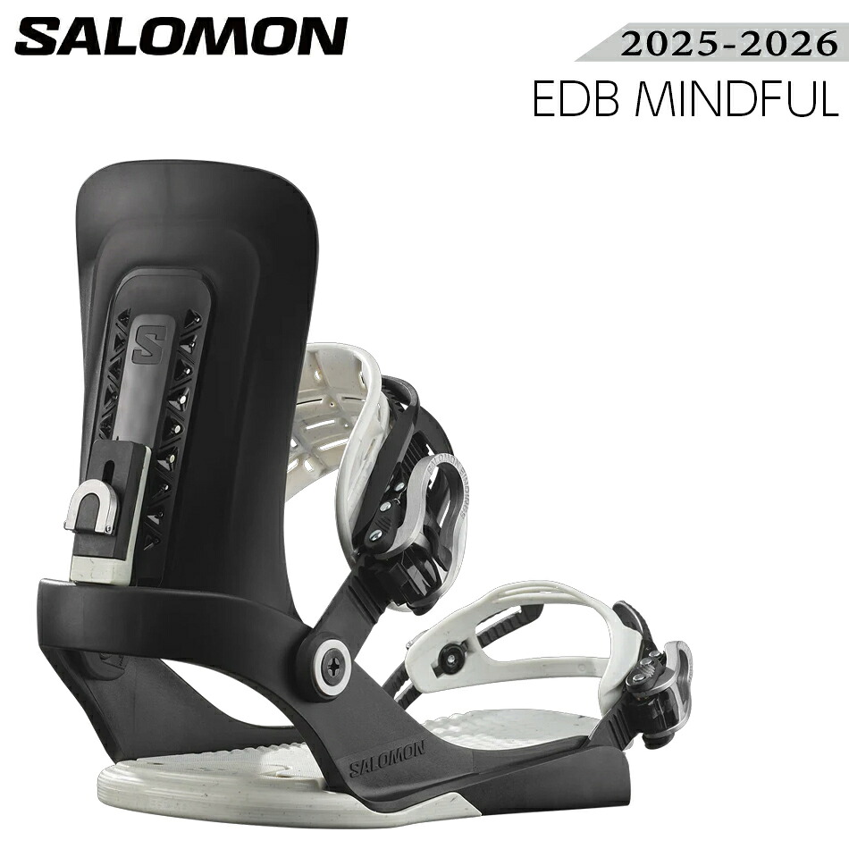 25-26 SALOMON サロモン EDB MINDFUL ビンディング BINDING メンズ スノーボード バインディング 日本定まり品  2025-2026